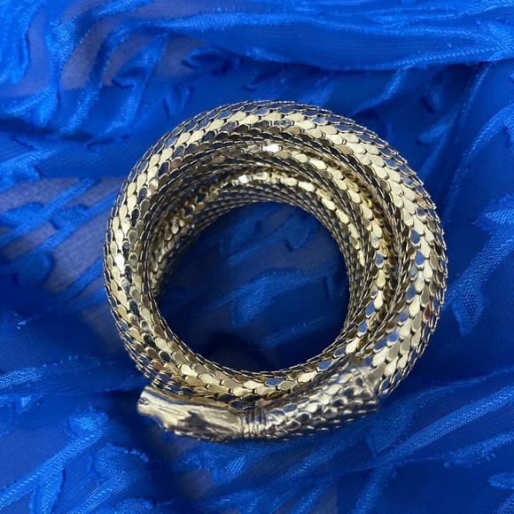 EUC Gold Flexible Serpent Bracelet - Picture 5 of 5